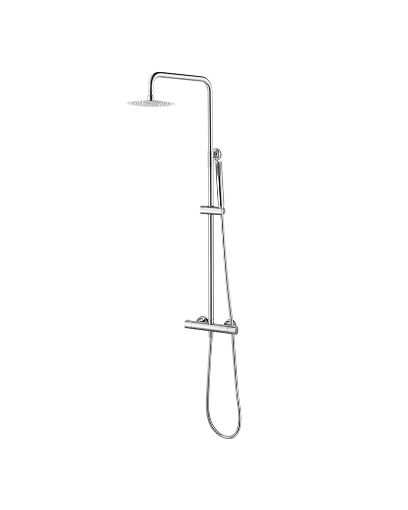 MONZA SERIES CHROME THERMOSTATIC SHOWER BAR