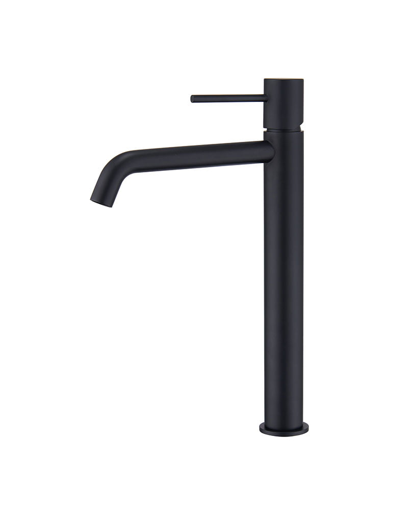 MONZA SERIES MATT BLACK TALL WASHBASIN MIXER