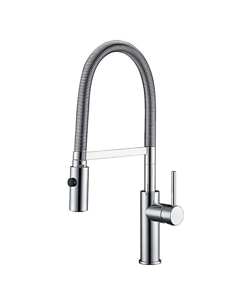 TORINO SERIES CHROME PULL-OUT SINGLE-LEVER KITCHEN FAUCET